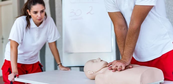Espacio cardioprotegido en lugar de trabajo
