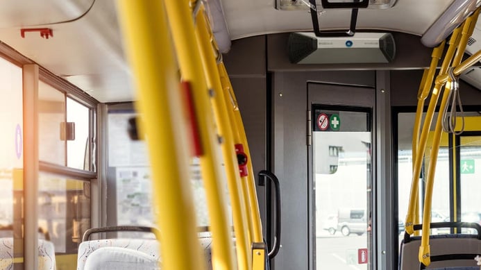 Purificadores de aire en el transporte